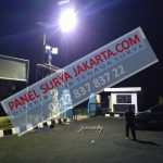 pemasangan instalasi lampu jalan tenaga surya, penerangan jalan umum, PJU Solar Cell,, Lampu LED