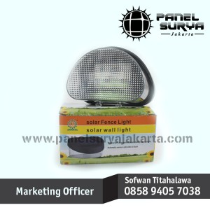 panel surya jakarta, lampu panel surya, lampu led, lampu dinding, lampu dinding panel surya