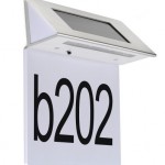 Lampu Nomor Rumah Tenaga Surya 4 LED - LD 1014