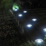 LT 1013_2 - Lampu Taman Model Tanam Bulat 3 LED - 12 cm