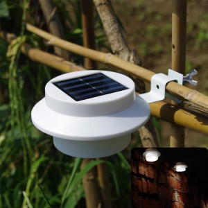 LT 1016_4 - Lampu Pagar Model Jepit 3 LED - 6,3 cm