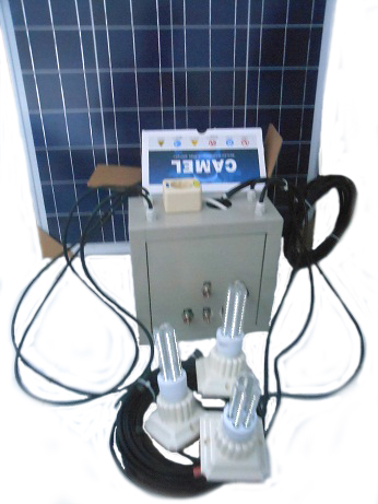 Solar cell unit 10 lampu 100 WP_3