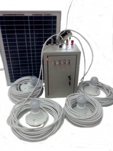 Solar cell unit 4 lampu 20 WP_2