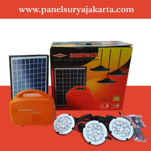 Paket Panel Surya Murah 3 Lampu Shinyoku