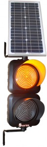 Paket Solar Warning Signal Light 20, Traffic Light Tenaga Surya