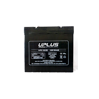 Uplus 55AH 12V, Battery VRLA