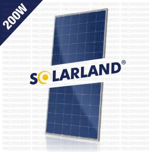 Panel Surya 200Wp Polycrystalline Solarland, panel surya 200wp, panel surya solarland, Panel Surya 200Wp Polycrystalline, panel surya 24V