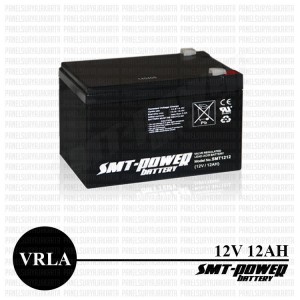 Baterai Panel Surya, Baterai 12V, Baterai VRLA smt 12Ah 12V, battery VRLA AGM, battery vrla, aki vrla, baterai vrla, baterai vrla smt power, vrla agm