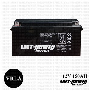 Baterai Panel Surya, Baterai 12V, Baterai VRLA smt 150Ah 12V, battery VRLA AGM, battery vrla, aki vrla, baterai vrla, baterai vrla smt power, vrla agm
