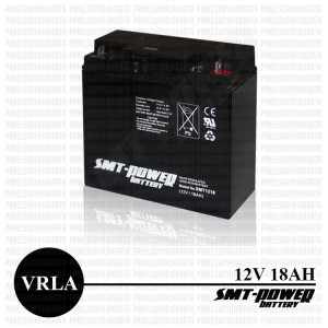 Baterai Panel Surya, Baterai 12V, Baterai VRLA smt 18Ah 12V, battery VRLA AGM, battery vrla, aki vrla, baterai vrla, baterai vrla smt power, vrla agm