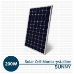 Jual Panel Surya 200 Wp Monocrystalline