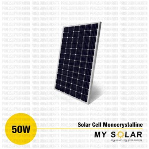 Panel Surya Monocrystalline 50Wp My Solar, panel surya 50 wp, panel surya My Solar, Panel Surya 50 Wp Monocrystalline, harga panel surya My Solar, Jual Solar Cell 50 Wp, Solar Cell 50 Wp, Jual Solar Cell 50 Wp Monocrystalline, My Solar, Solar Cell My Solar