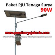 PJU Tenaga Surya 90 Watt | Lampu Jalan Solar Cell 90 Watt