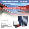 PLTS On Grid Untuk Atap Rumah 20000VA | Paket Panel Surya 20000 Watt