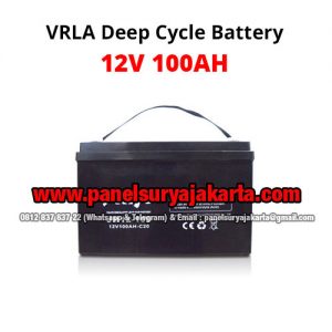 Baterai Panel Surya VRLA Kijo 12V 100AH