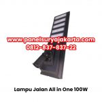 Lampu Jalan Solar Cell All In One 100 Watt