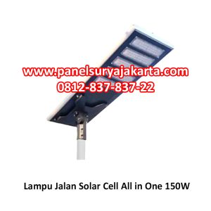 Lampu Jalan All in One 150W