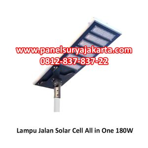 Lampu Jalan All in One 180W